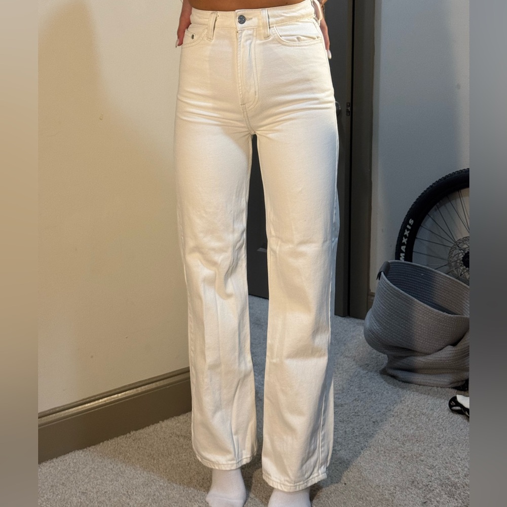 White jeans